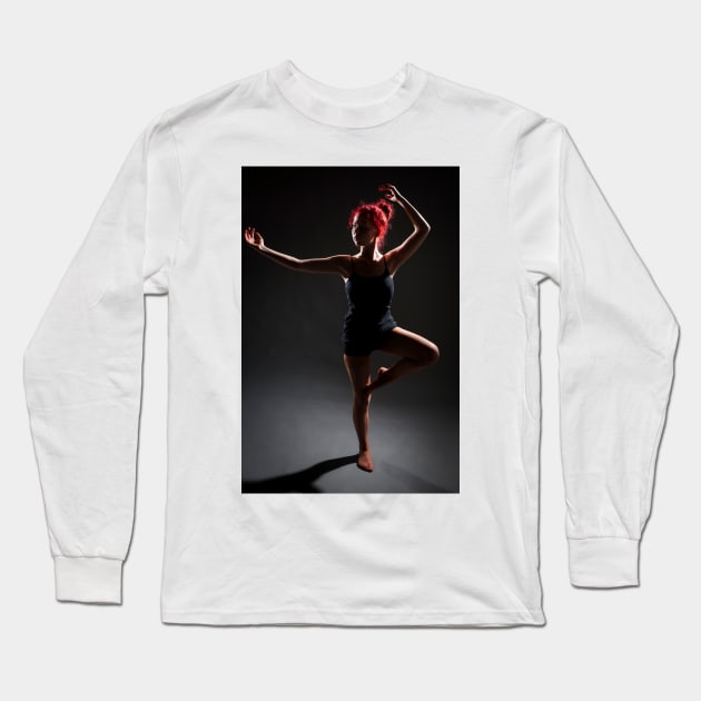 Dancer Long Sleeve T-Shirt by ansaharju